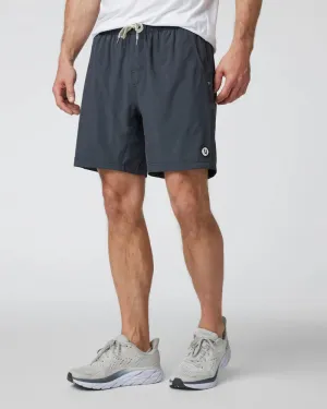 vuori Men's 7" Lined Kore Short in Charcoal