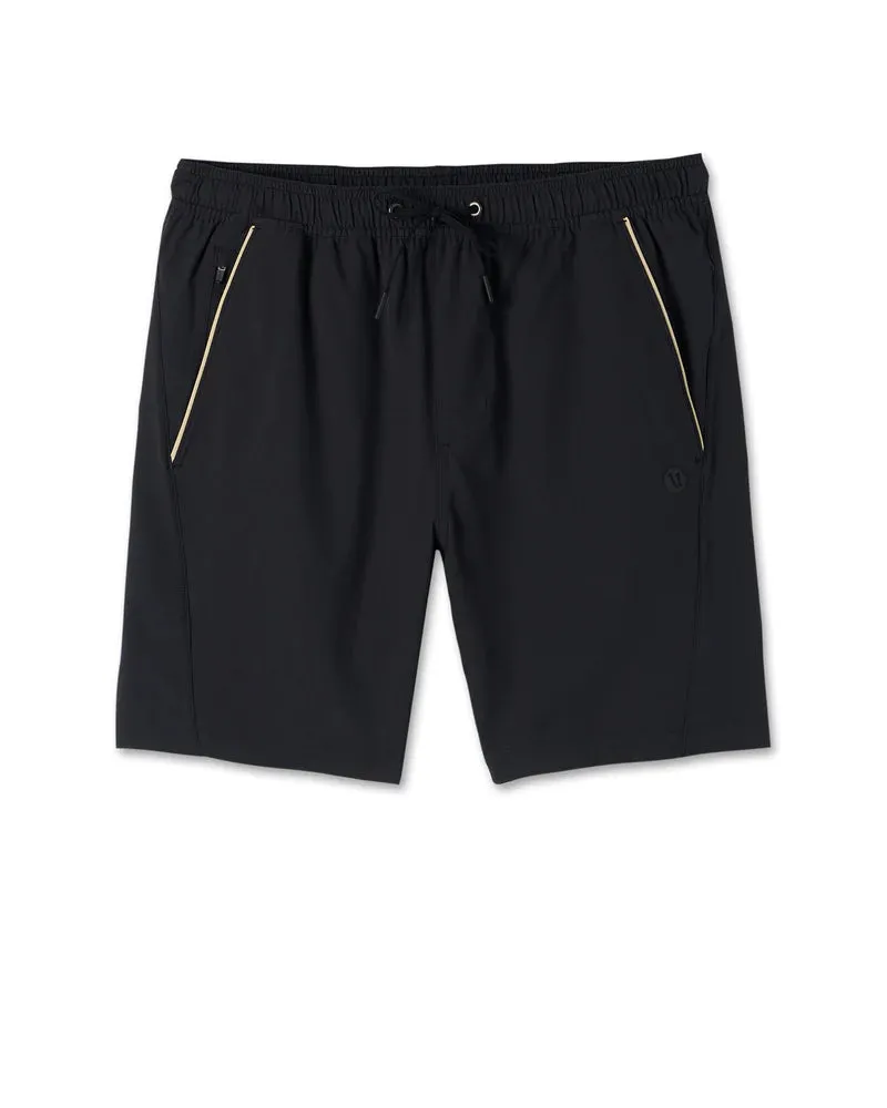 vuori Men's Crosscourt Short in Black