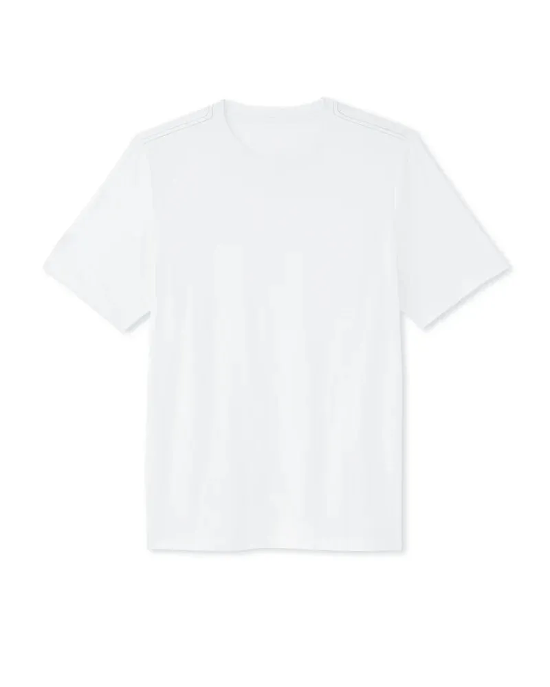vuori Men's Current Tech Tee in White