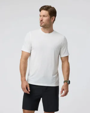 vuori Men's Current Tech Tee in White