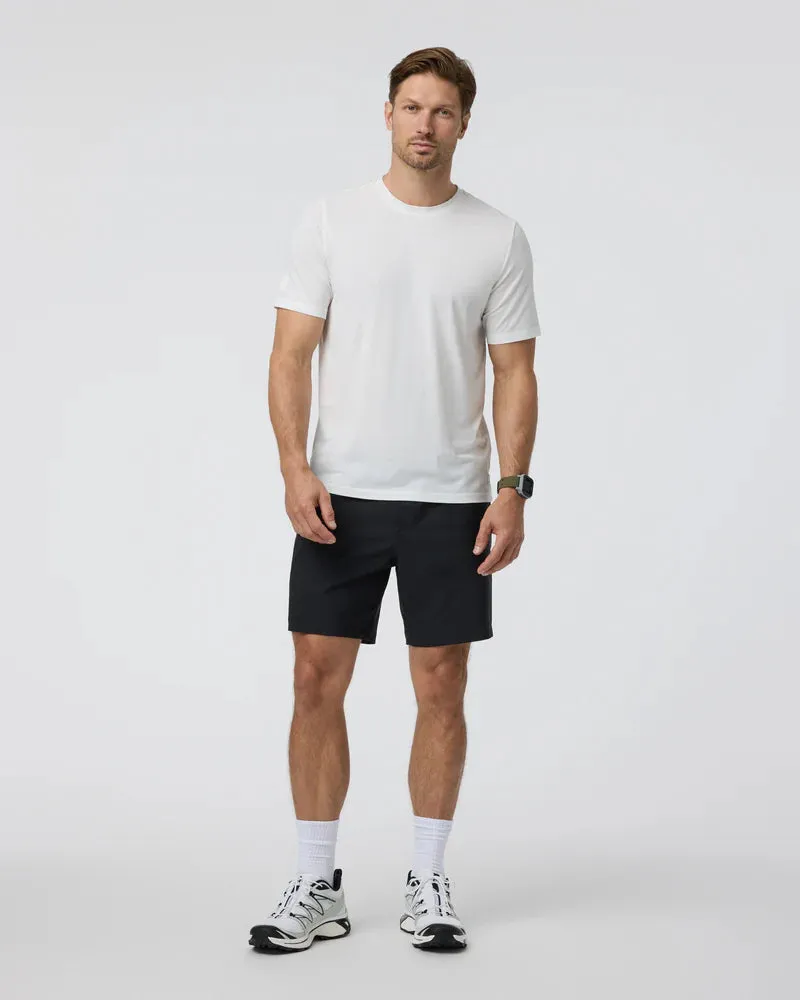 vuori Men's Current Tech Tee in White