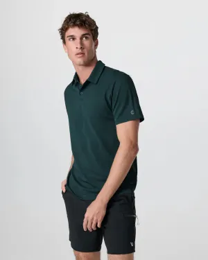 vuori Men's Gamepoint Polo in Deep Sea