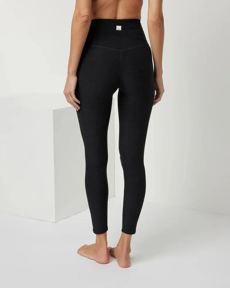 vuori Women's Clean Elevation Legging in Black Heather