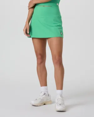 vuori Women's Volley Skirt in Light Bergamot