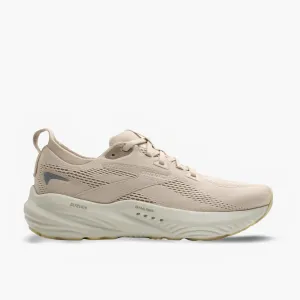 Women's Brooks Glycerin 22 Road Running Shoe in Almond Peach/London Fog/Almond