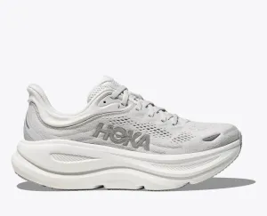 Women's HOKA Bondi 9 Running Shoe in Stardust | Silver