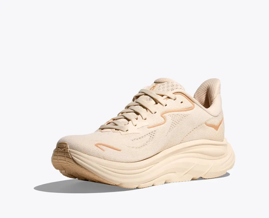 Women's HOKA Clifton 10 Running Shoe in Vanilla | Birch