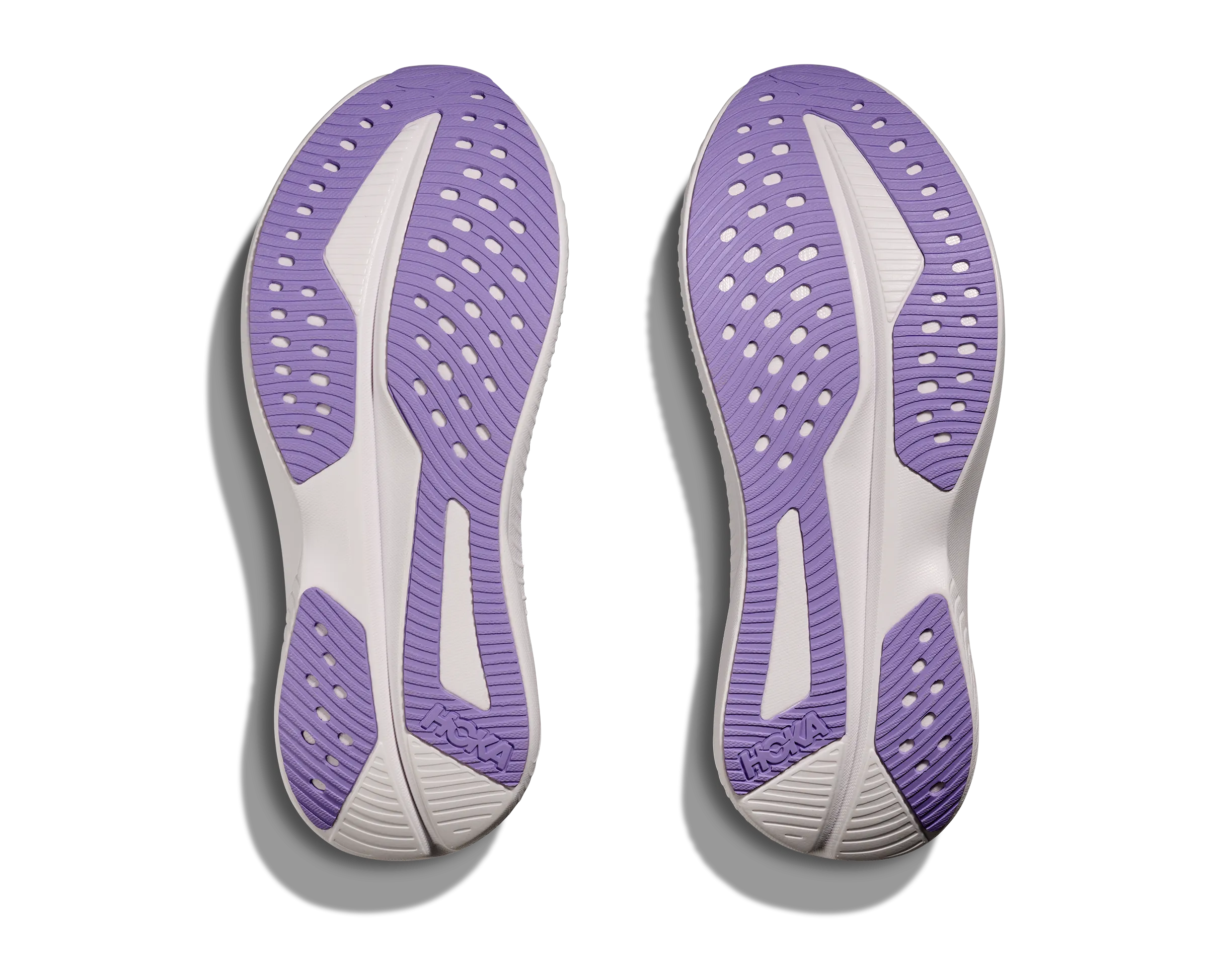 Women's HOKA Mach 6 Running Shoe in Pale Dusk / Gull