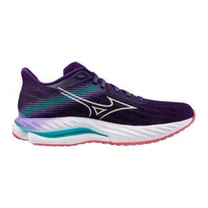 Women's Mizuno Wave Inspire 21 Running Shoe in Vintage Indigo White