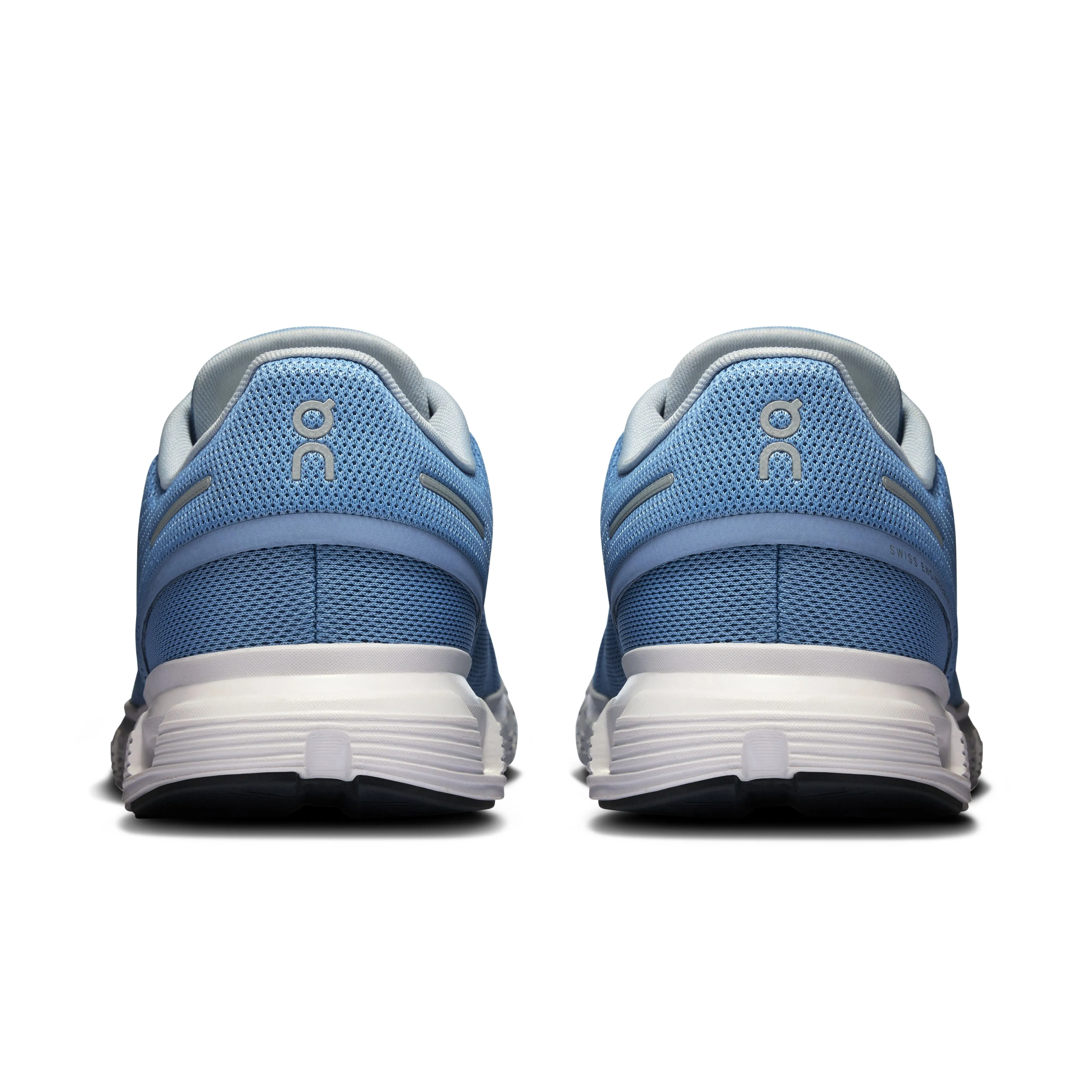 Women's On Cloud 6 Running Shoe in Chambray | White