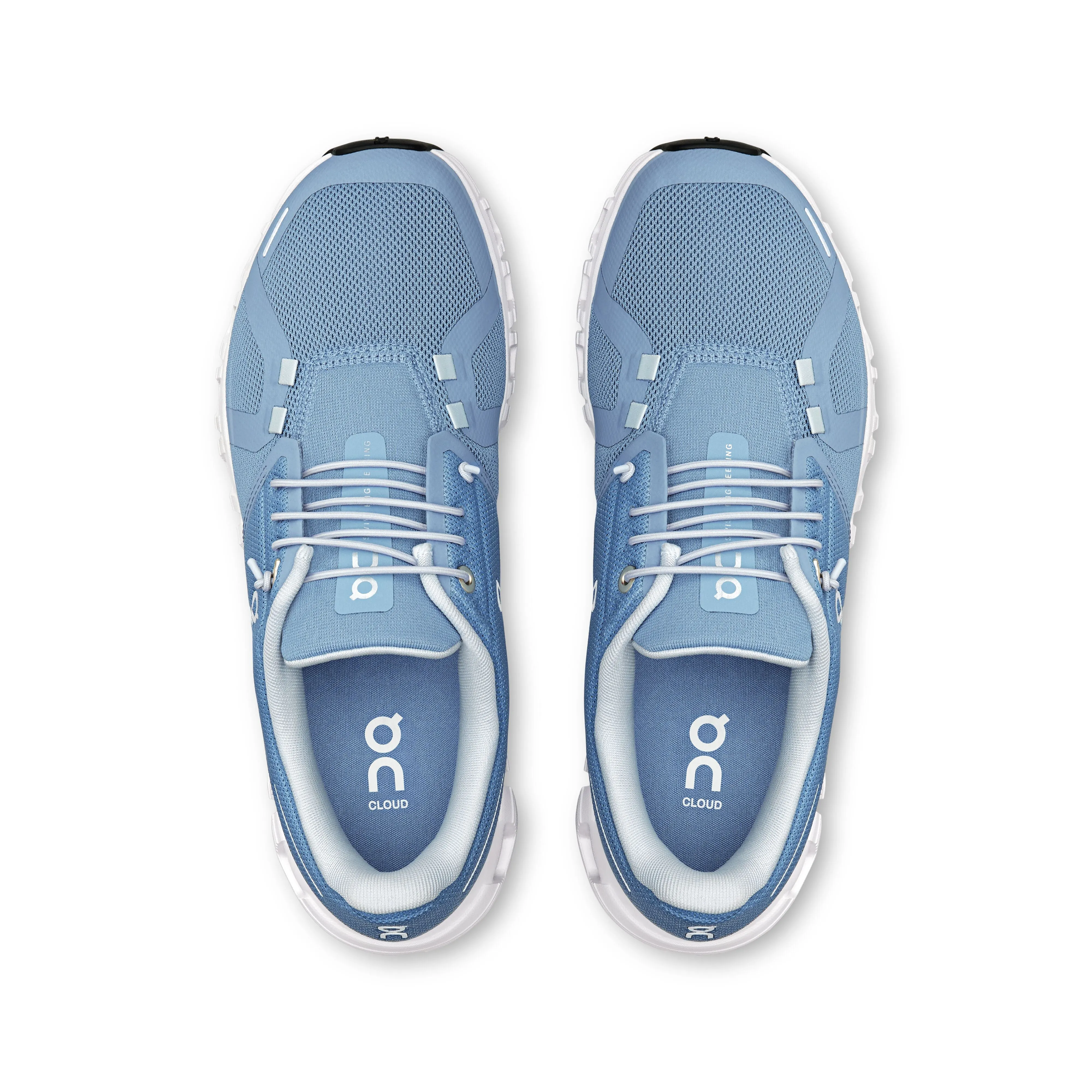Women's On Cloud 6 Running Shoe in Chambray | White