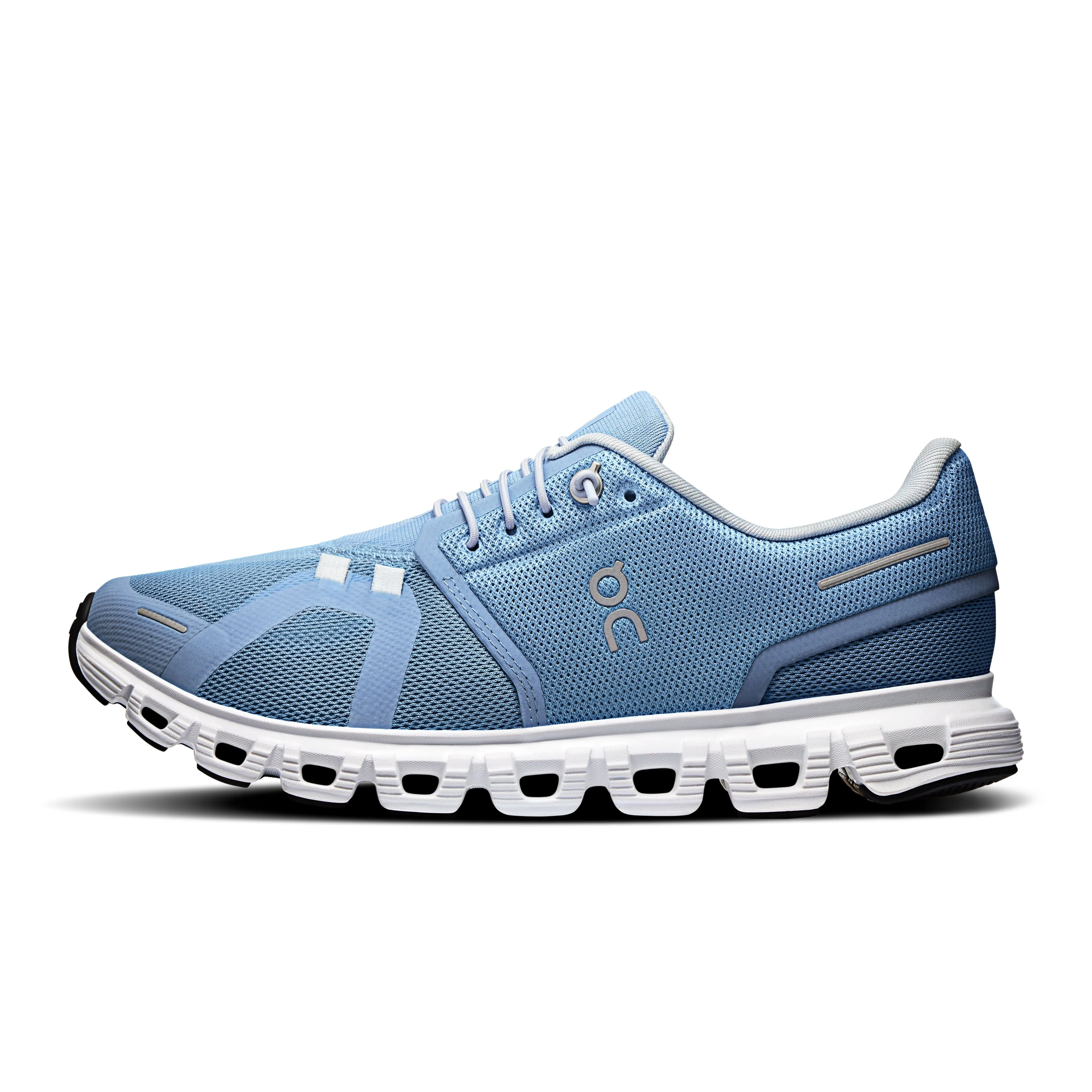 Women's On Cloud 6 Running Shoe in Chambray | White