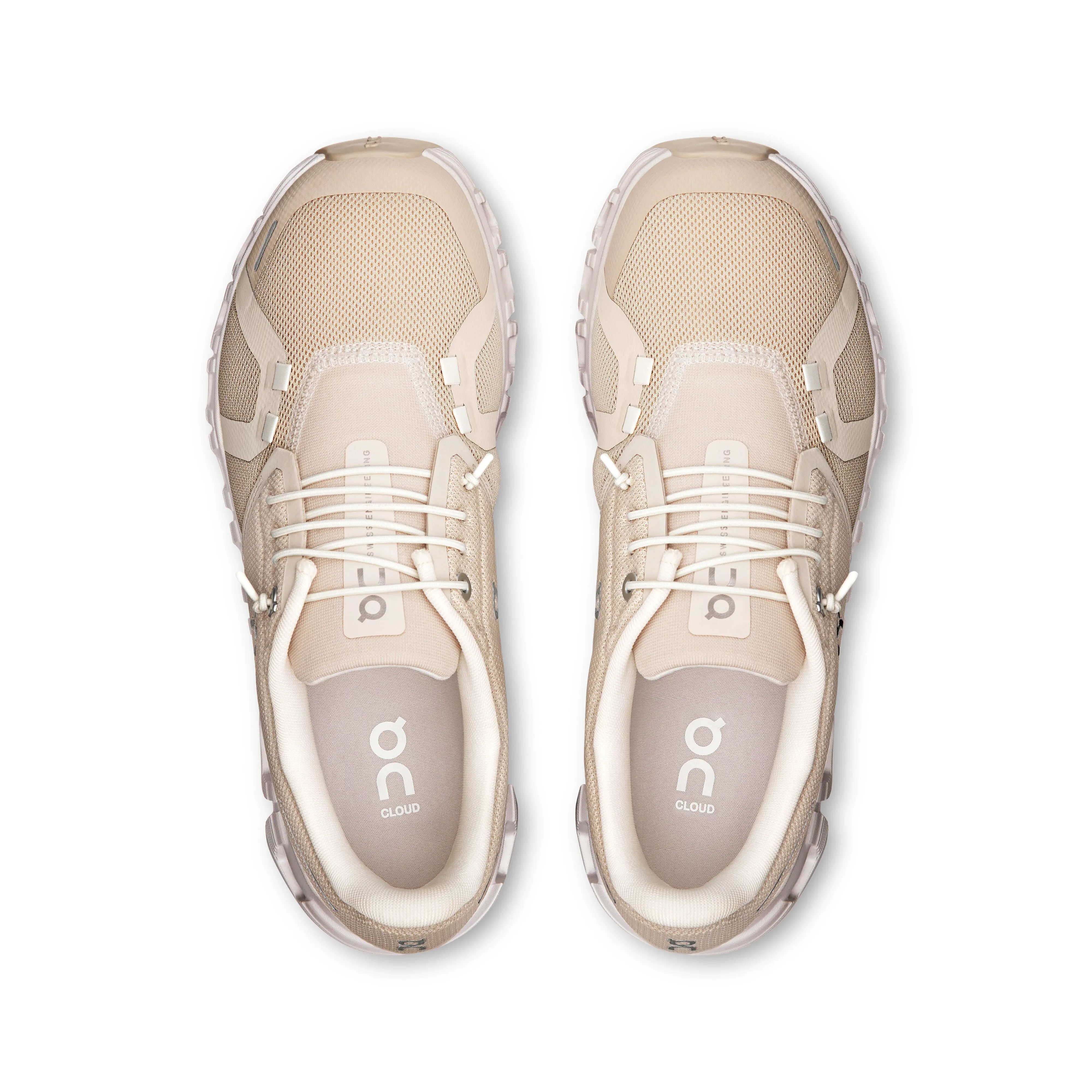 Women's On Cloud 6 Running Shoe in Pearl | White