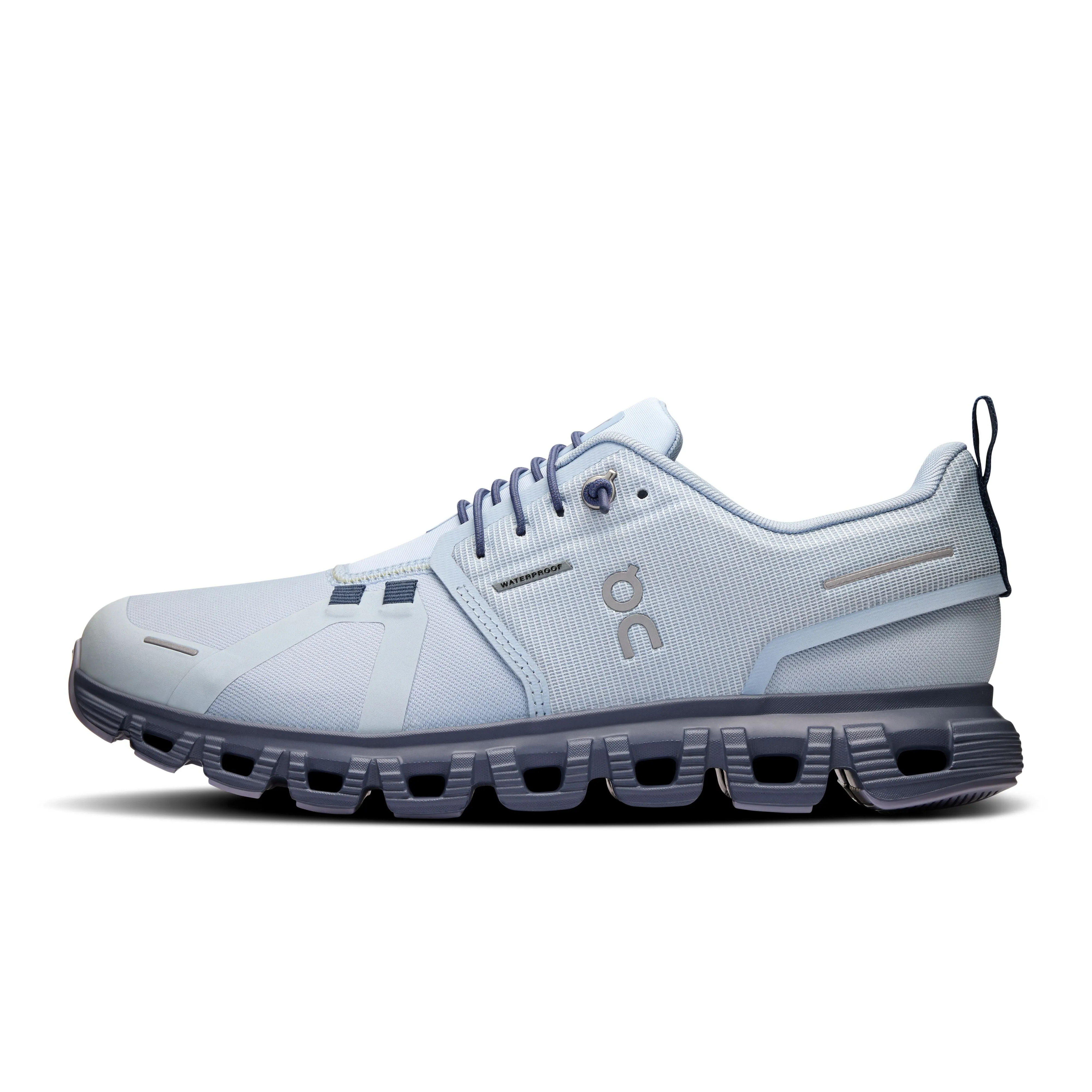 Women's On Cloud 6 Waterproof Shoe in Heather | Metal