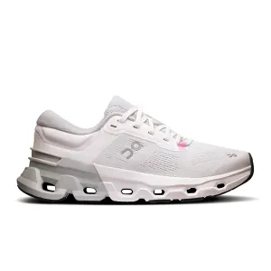 Women's On Cloudflyer 5 Running Shoe in White | Glacier