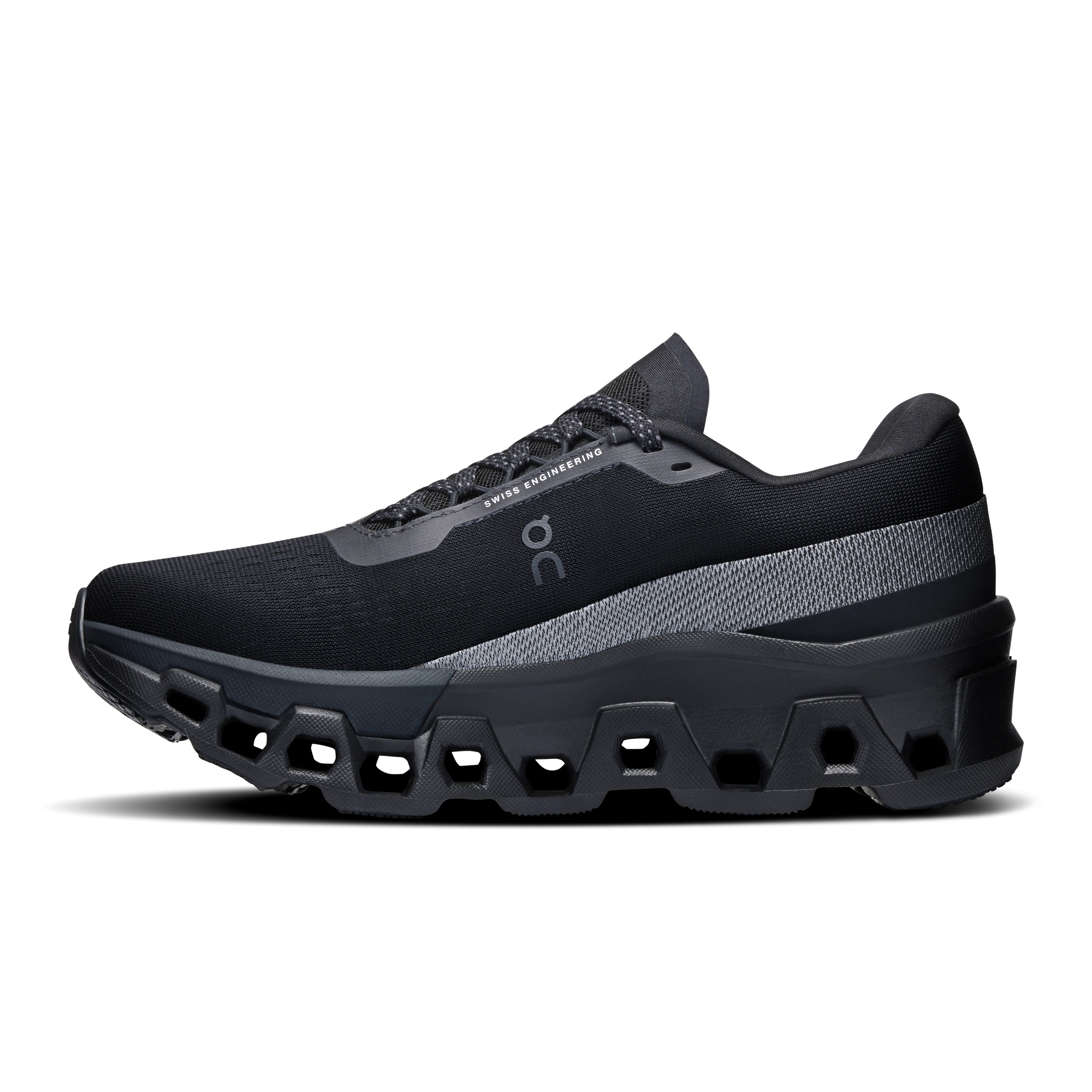 Women's On Cloudmonster 2 Running Shoe in Black | Eclipse