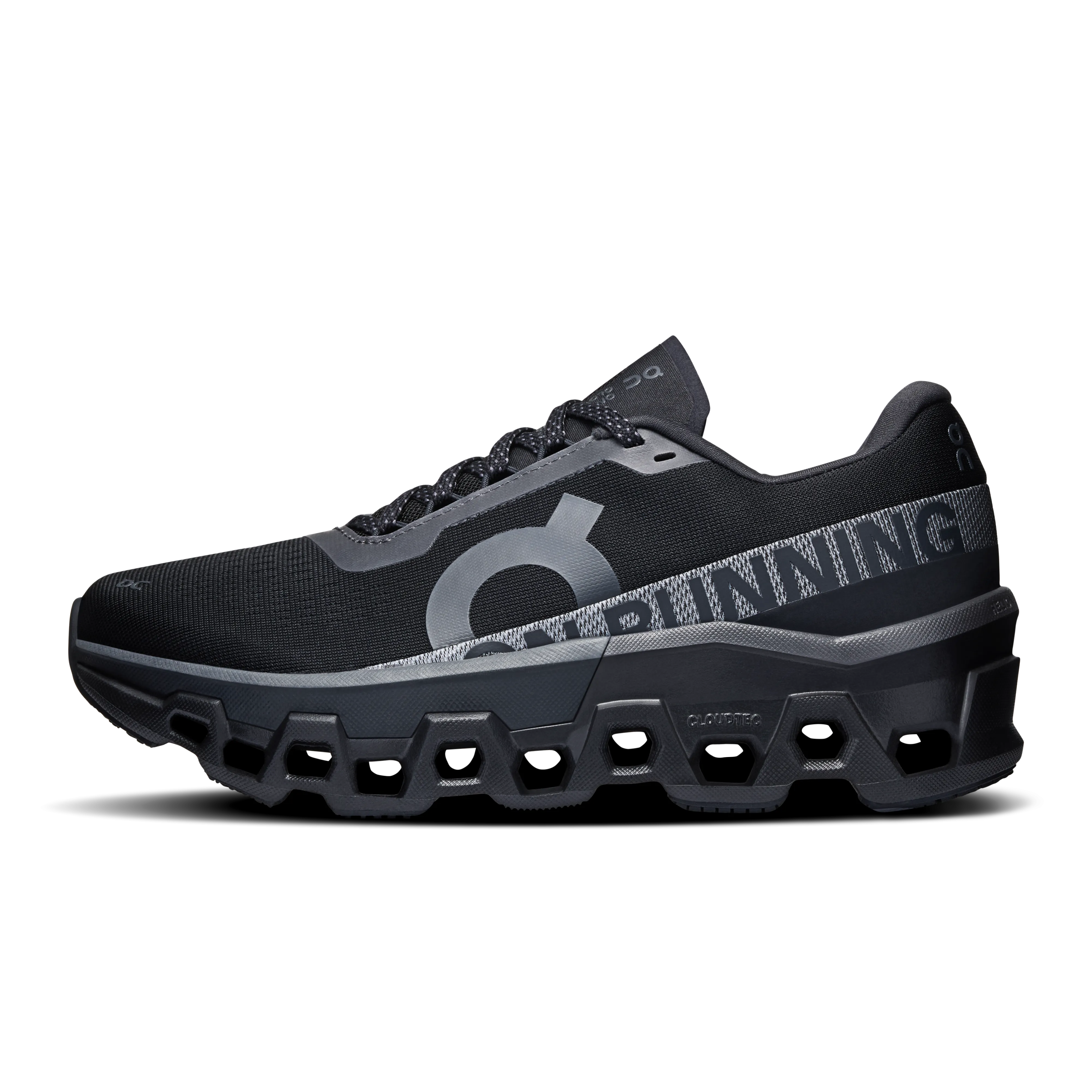 Women's On Cloudmonster 2 Running Shoe in Black | Eclipse