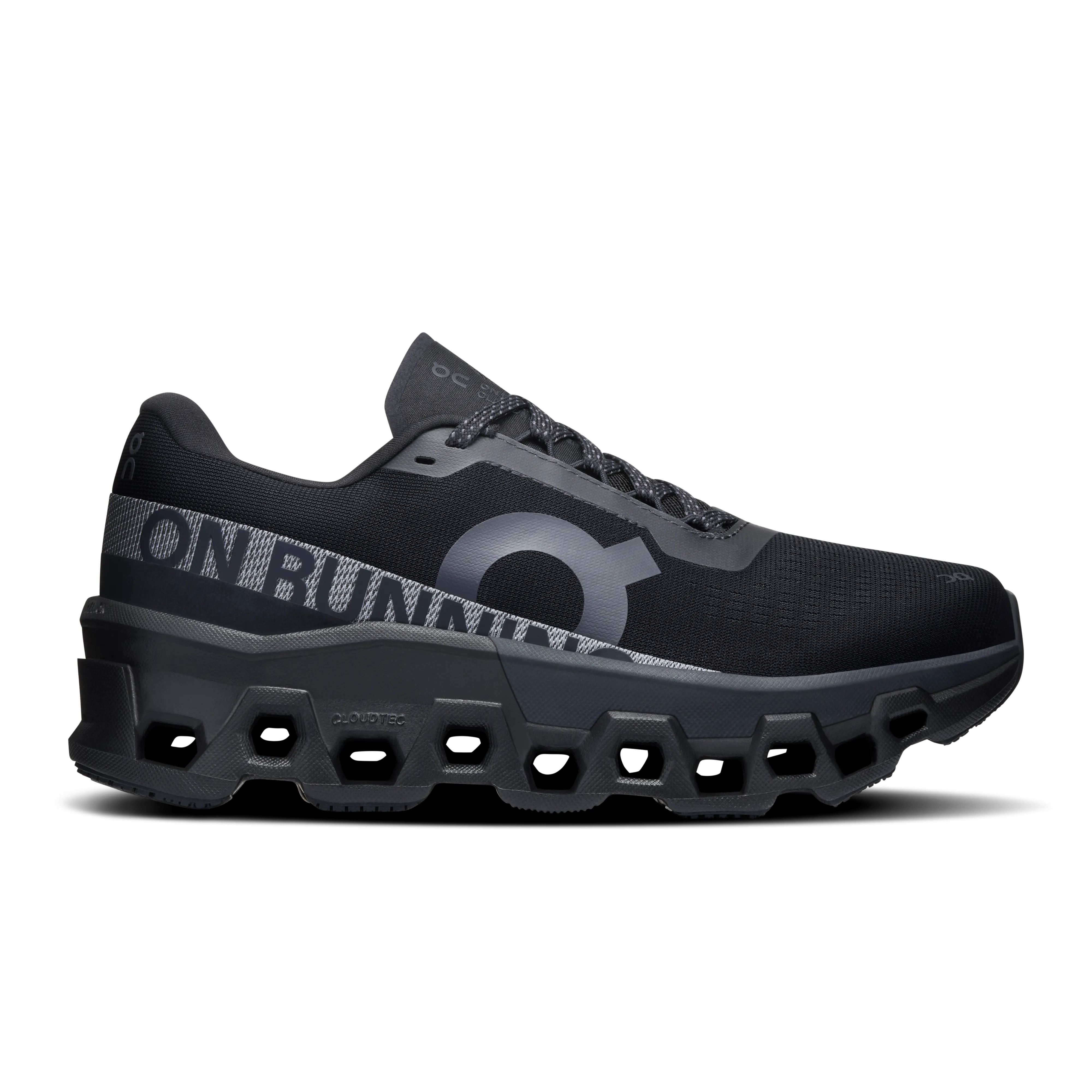 Women's On Cloudmonster 2 Running Shoe in Black | Eclipse