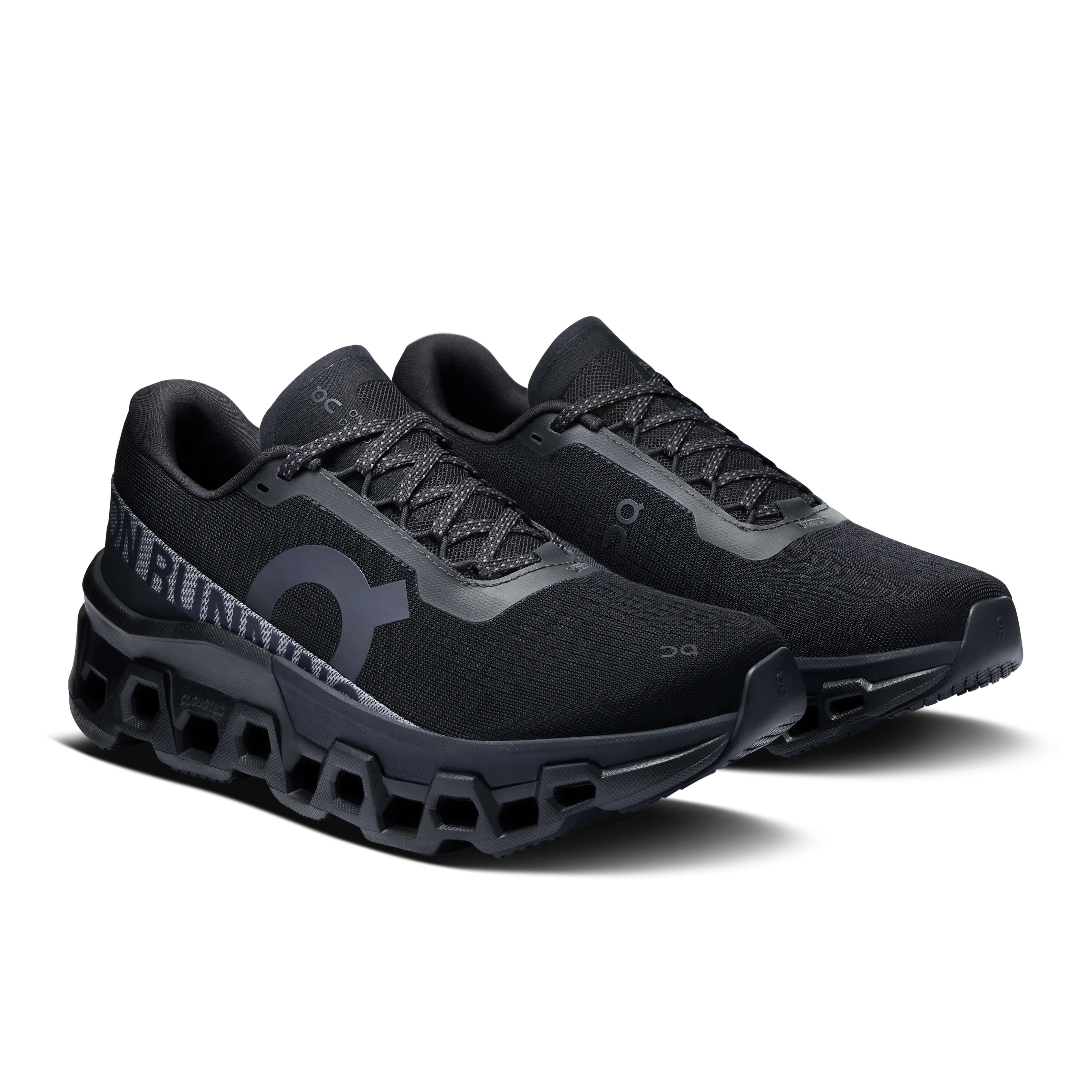 Women's On Cloudmonster 2 Running Shoe in Black | Eclipse