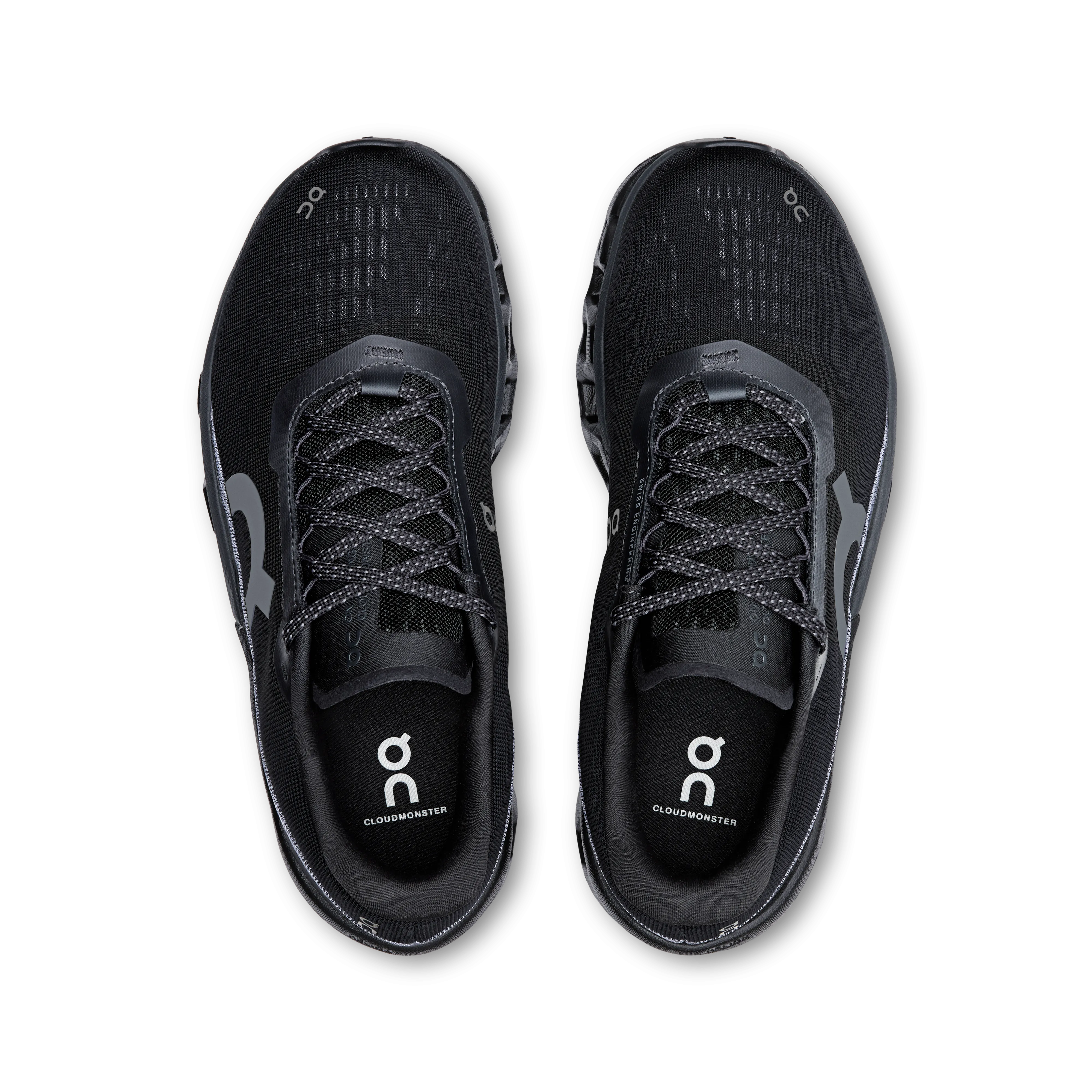Women's On Cloudmonster 2 Running Shoe in Black | Eclipse