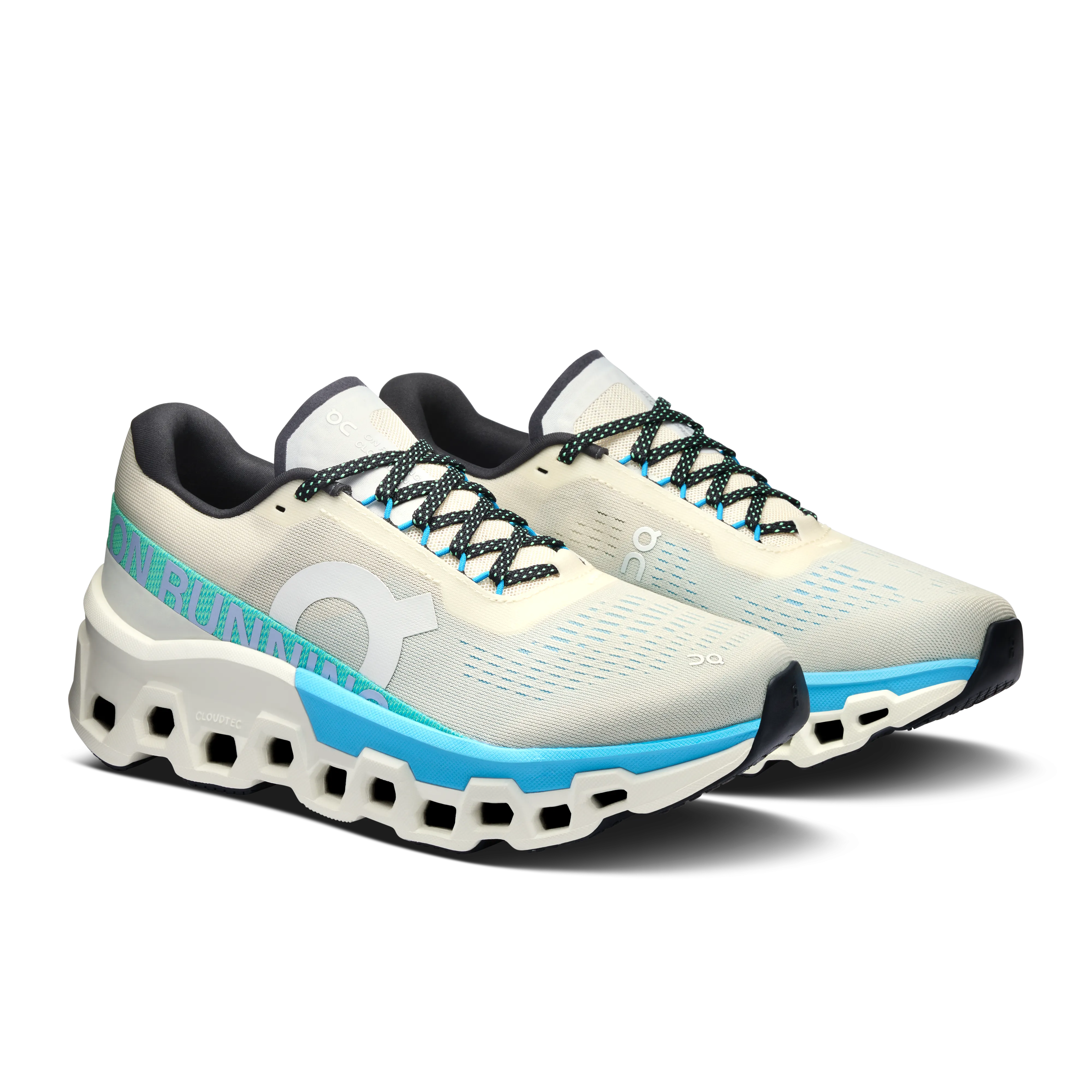 Women's On Cloudmonster 2 Running Shoe in Cream | Horizon