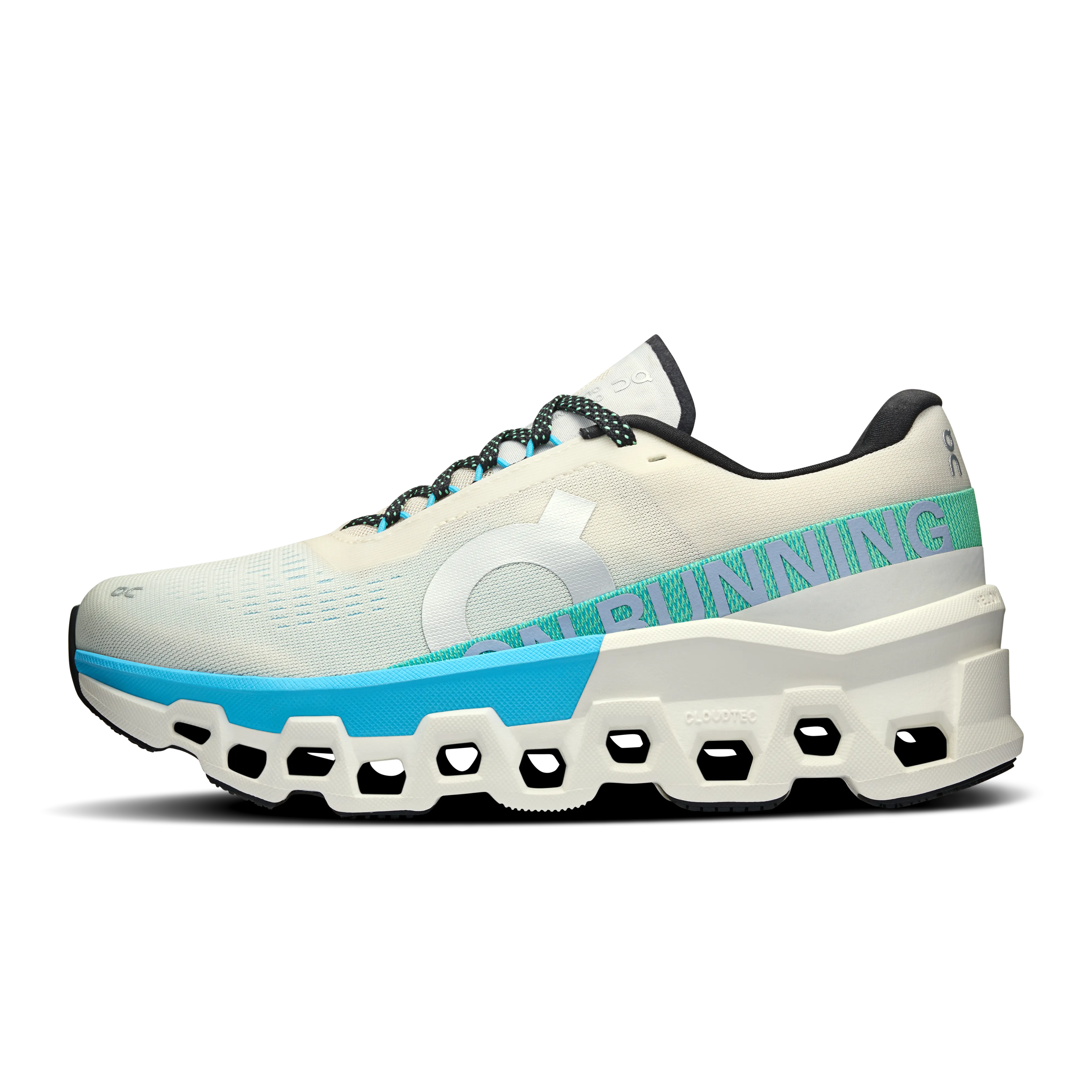 Women's On Cloudmonster 2 Running Shoe in Cream | Horizon