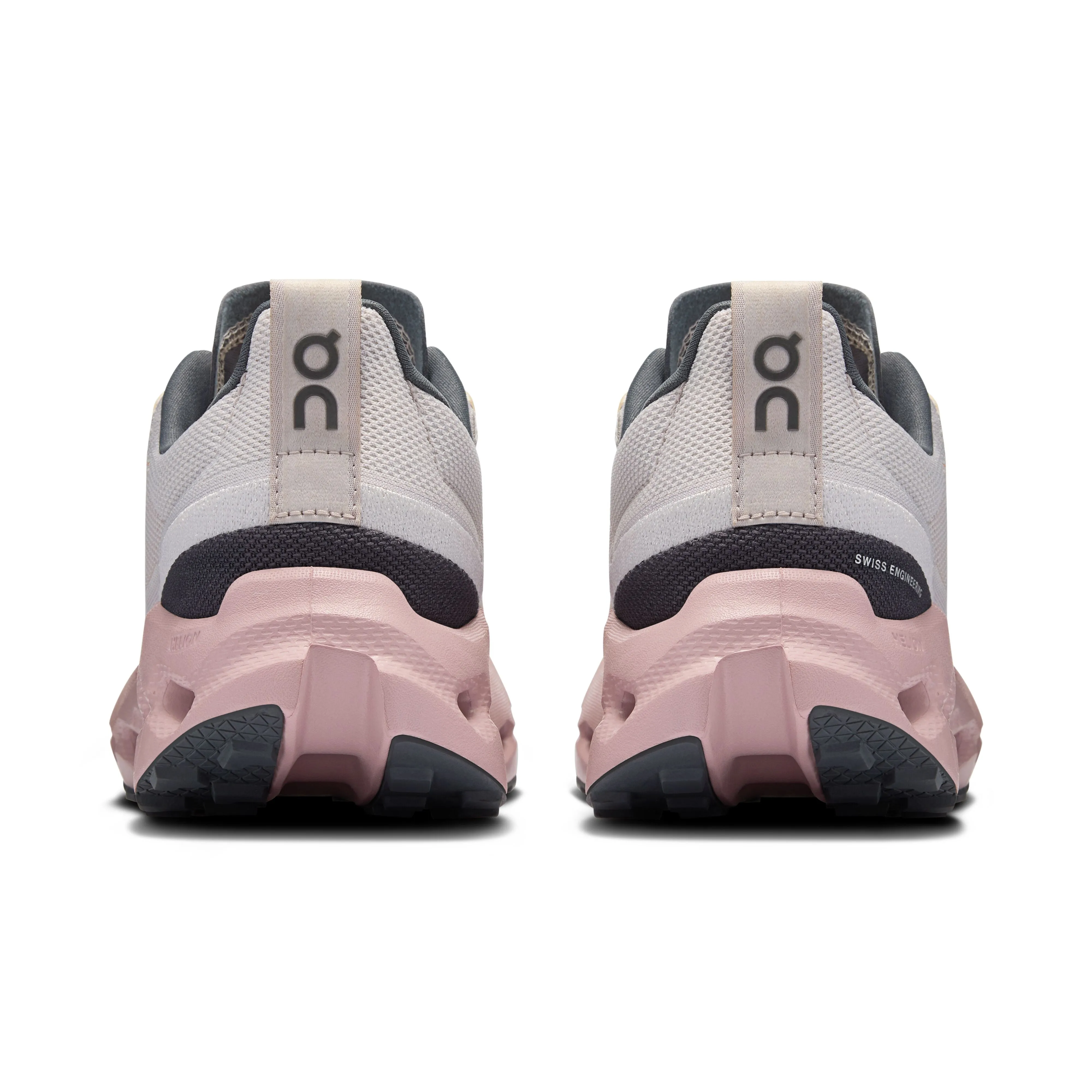 Women's On Cloudsurfer Trail Running Shoe in Silver | Mauve